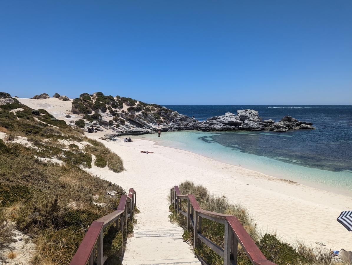 Fays Bay beach Rottnest Island